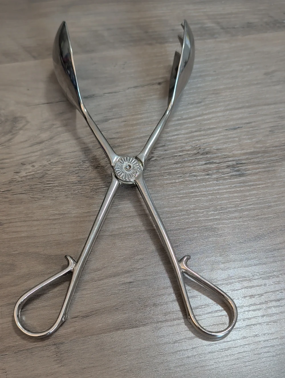 Vintage Sissor-Style Salad Tongs